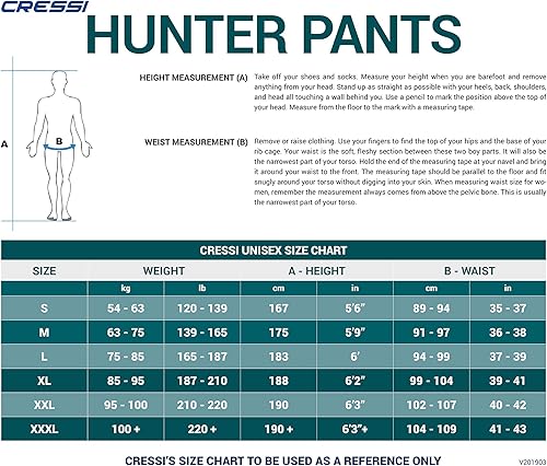 Miniatura 5 de Hunter Camouflage Patterned Rash Guard Pants para todos los deportes acuáticos - Cressi Calidad desde 1946