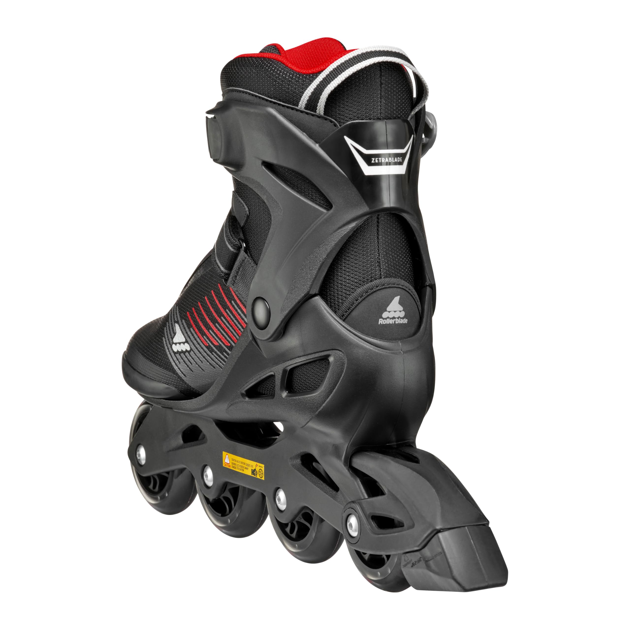 Rollerblade ZETRABLADE Pattini in linea Uomo nero rosso