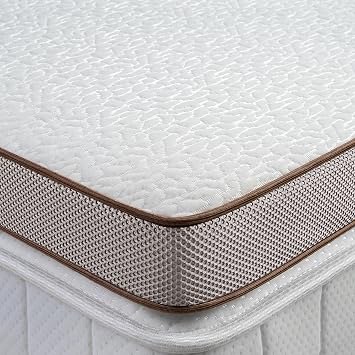 BedStory 4 Inch Memory Foam Mattress Topper King Size - Gel Infused Foam Bed Toppers Pressure Relief & Deep Sleep, Plush Washable Cover, CertiPUR-US Certified