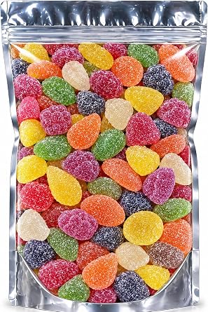 ZANGOC Fruit Jellies - Bulk Sweets Bag - Assorted Jelly Sweets Pick and Mix