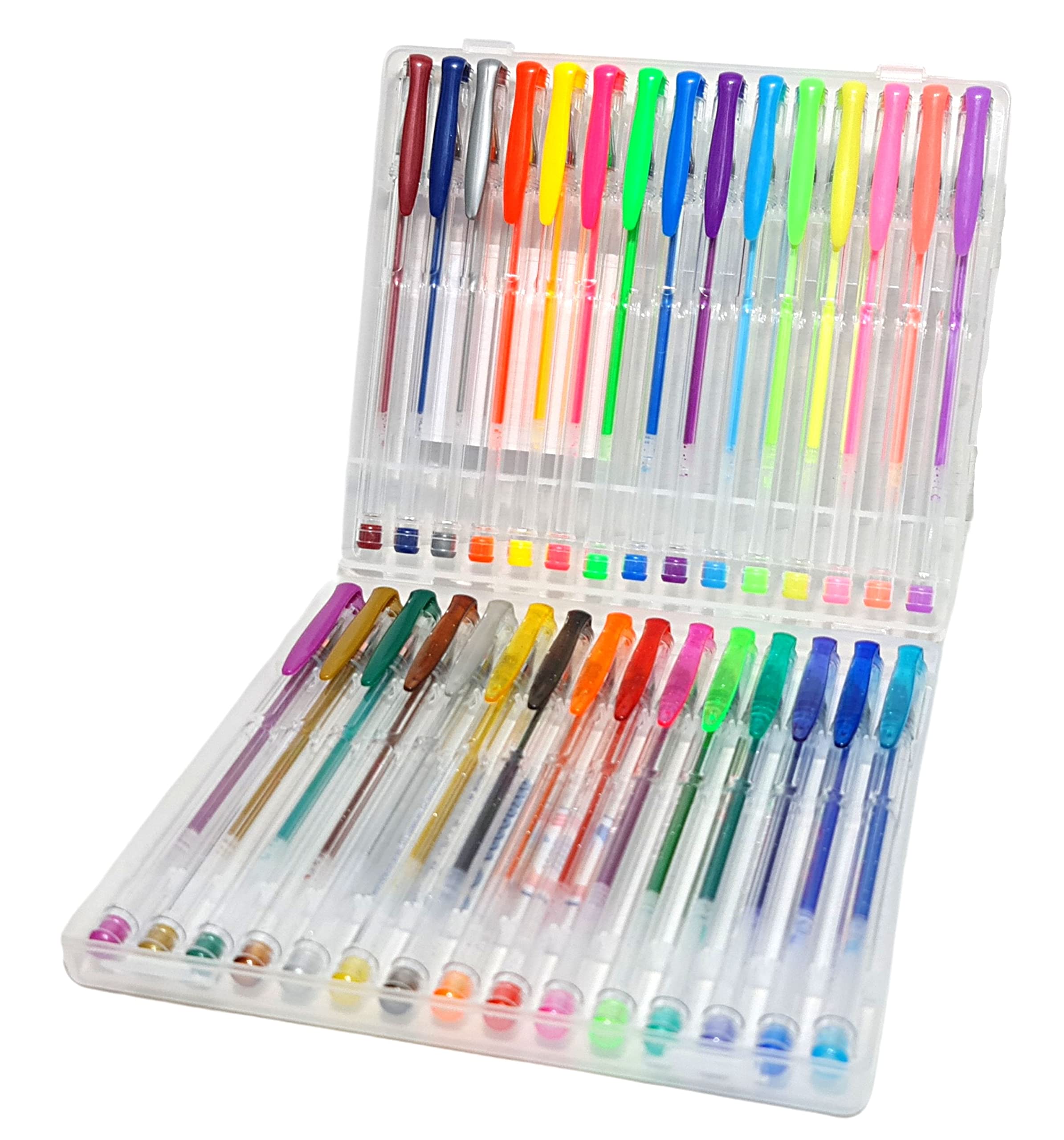 Typecho Künstler-Gelschreiber-Set – 96 Farben Inkl. Glitzer, Metallic & Neon Mit Reiseetui