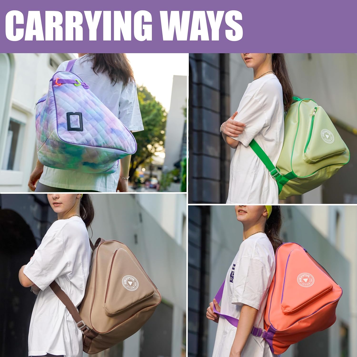 Best Skate Bag - Skate Bag for Ice, Inline, Roller & Quad Skates - Kids & Adults Review