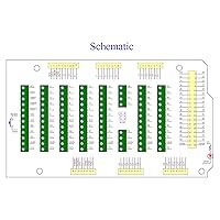 Vista 5 de Módulo de Escudo Breakout con Bloque de Terminales de Tornillo para Arduino MEGA-2560 R3