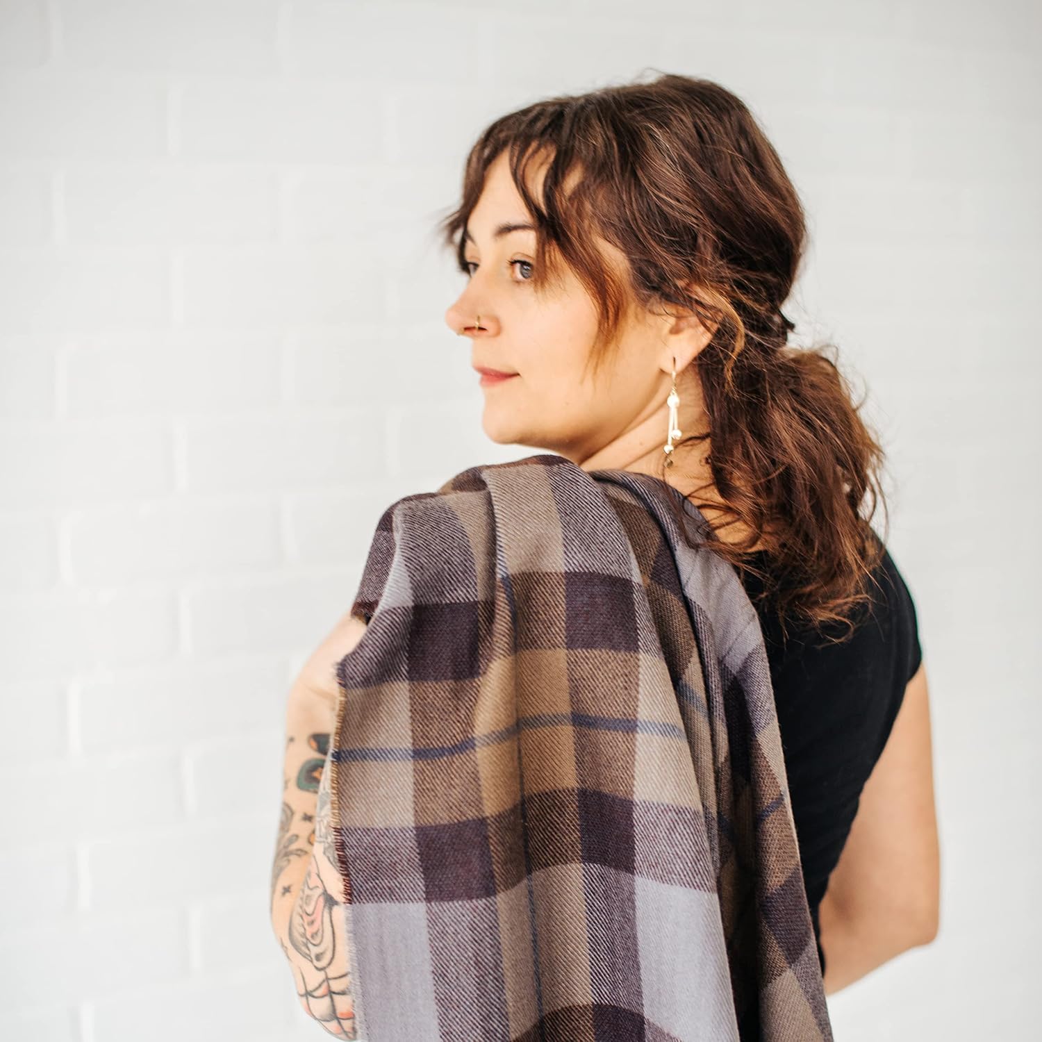 OUTLANDER Scarf Premium Lambswool Tartan