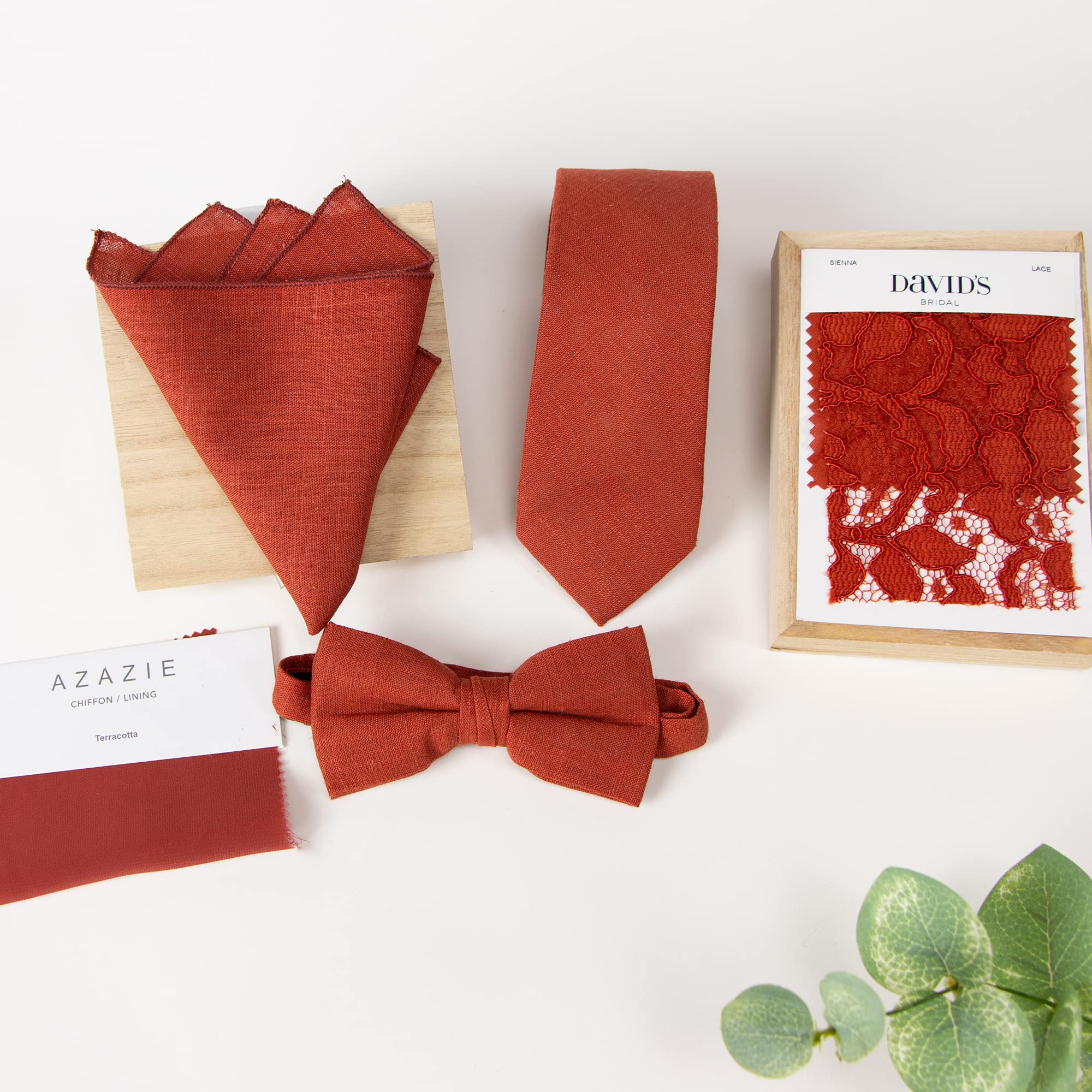 Spring Notion Ensemble porte-jarretelles et nœud papillon en lin mélangé pour enfants, tout-petits, nourrissons, porteurs de bagues rustiques