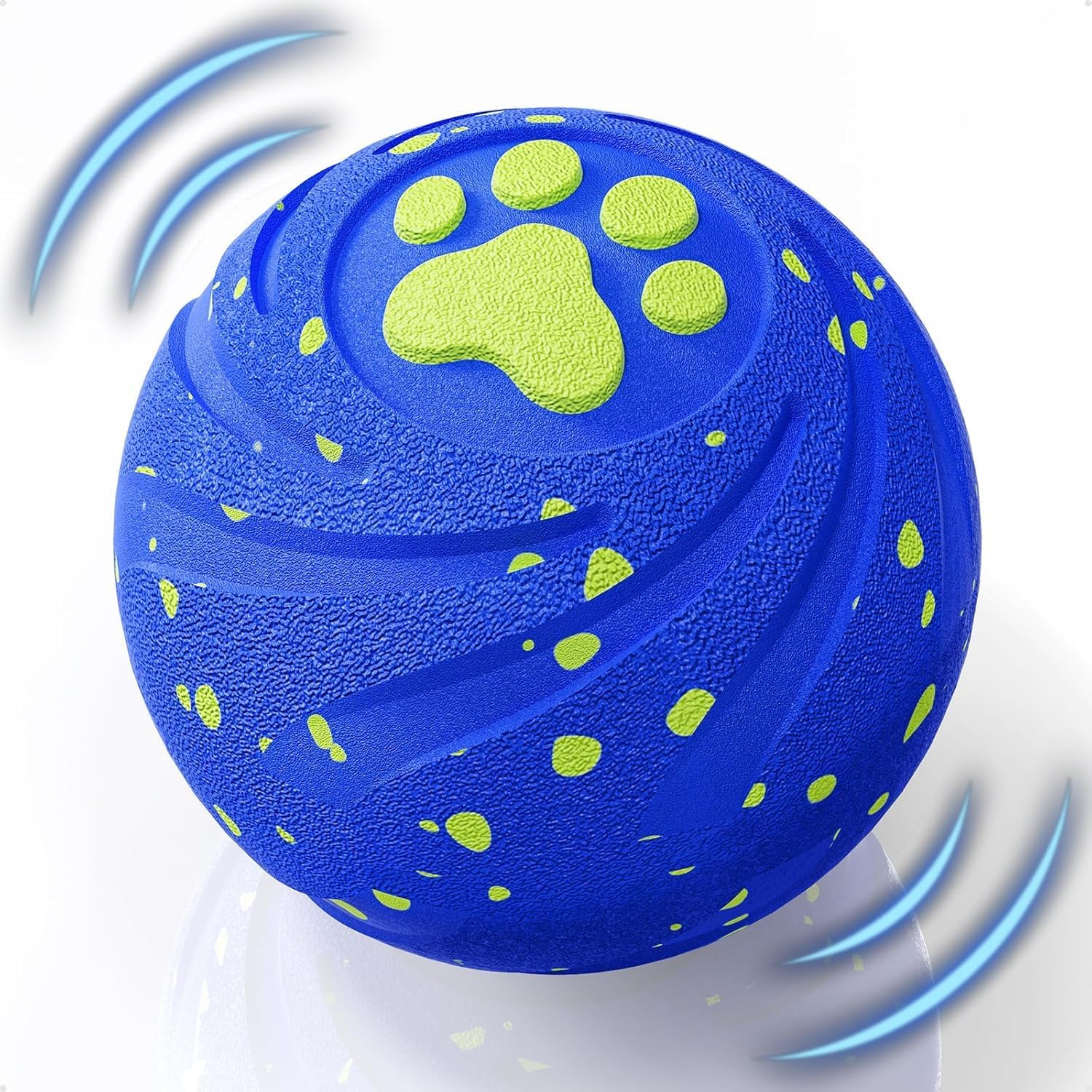 Interactive Dog Toys Balls Moving - Smart Automatic Bouncing Interactive Dog Ball, Durable Pet-Safe E-TPU Material, IPX7 Waterproof, Anti Boredom Dog Toys to Keep Them Busy for Large and Small Dogs