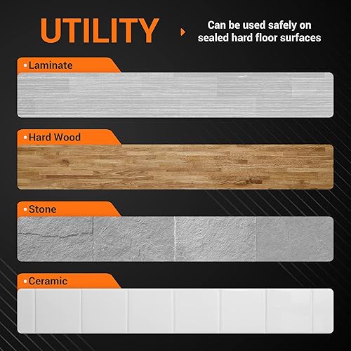 Miniatura 4 de BlueStars Paquete de 8 almohadillas de repuesto para fregona 2124, 2039A, 2307, 23157, 20391, 20399, compatibles con el limpiador de trapeador duro