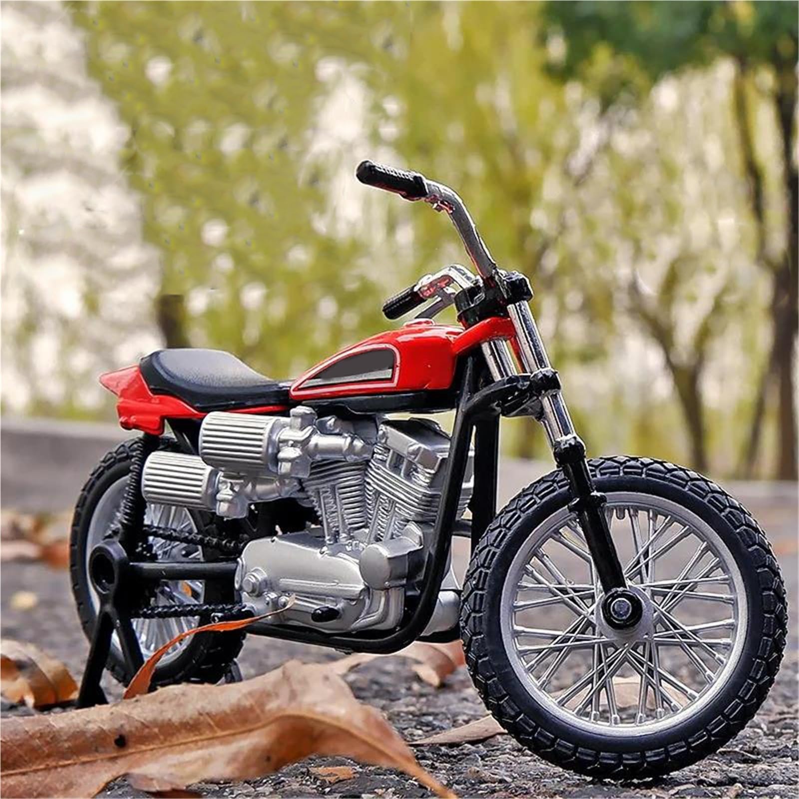 Modelo a Escala de Moto Juguete De Simulación Metal para Regalo 1:18 para Harley para Davidson XR750 Modelo Motocicleta Aleación Carreras Adornos para Computadora Escritorio