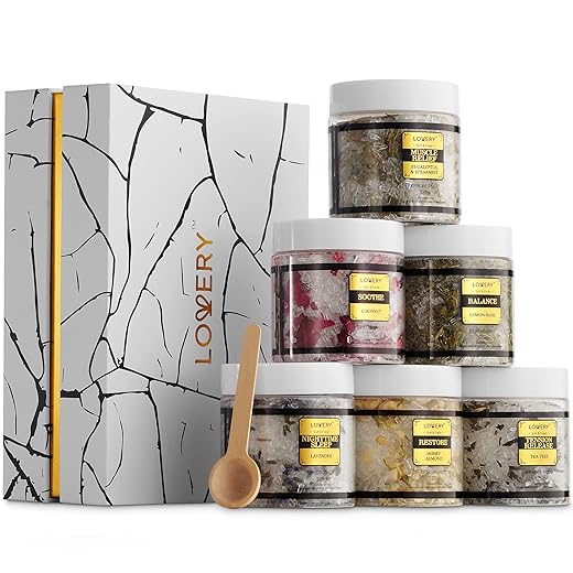 Epsom Bath Salts Gift Basket for Moms