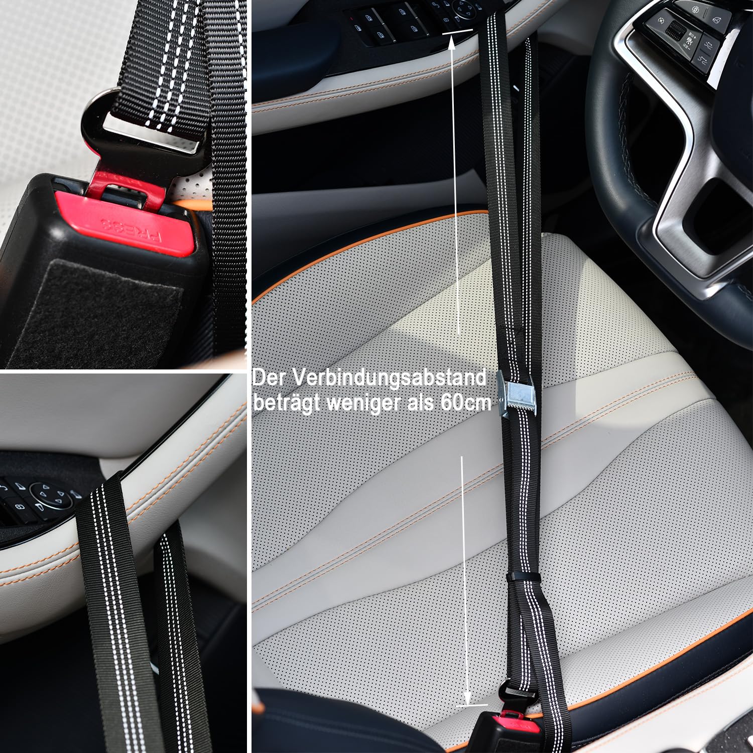 HX AURIZE Protezione antifurto per camper, accessori per porte scorrevoli, protezione anti-furto per conducente, 4 pezzi