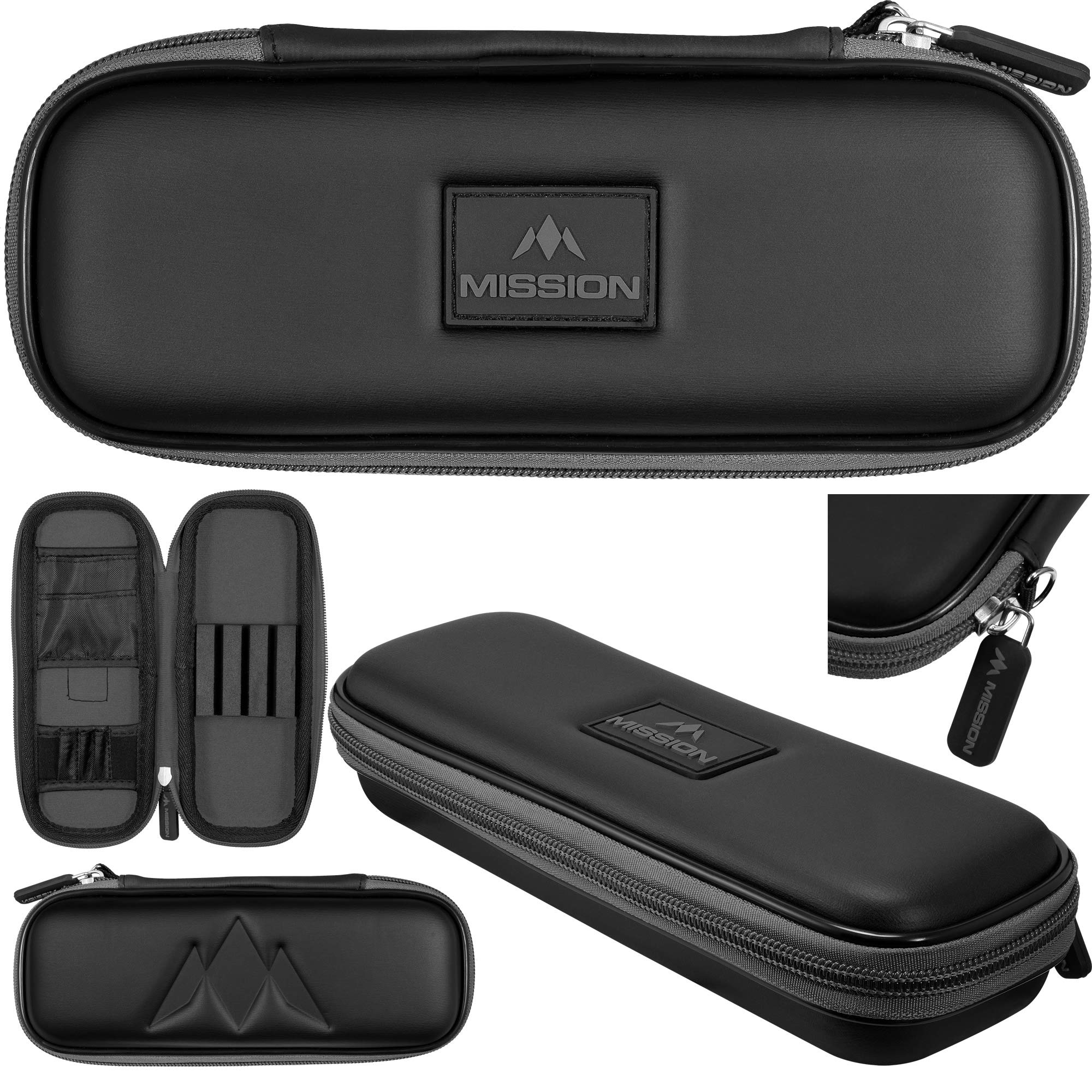 Mission Darts W275 Freedom | Premium Darts Case with EVA Material, Black/Green, Slim โ image 1