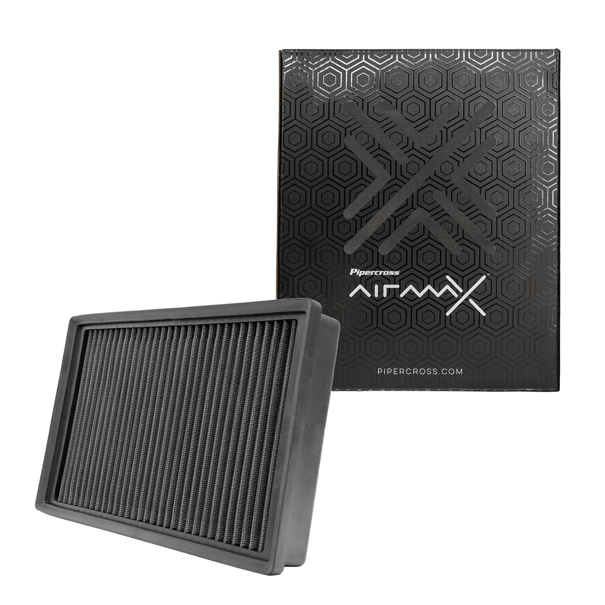 Pipercross AirMax Pleated Panel Filter, for VW Audi SEAT Skoda MQB EVO, Maximises Horsepower & Torque, Lifetime Durability, Premium & High Performance, AM1895