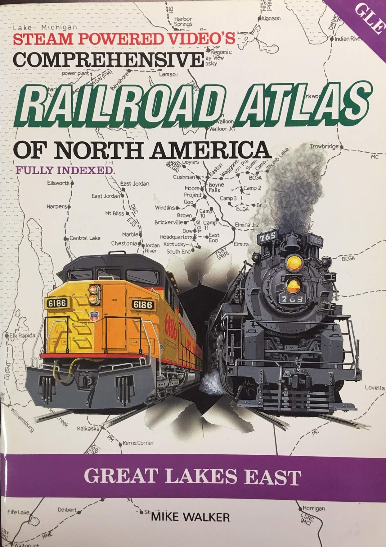 SPV's comprehensive railroad atlas of North America: Great Lakes East Paperback – 30 May 2005