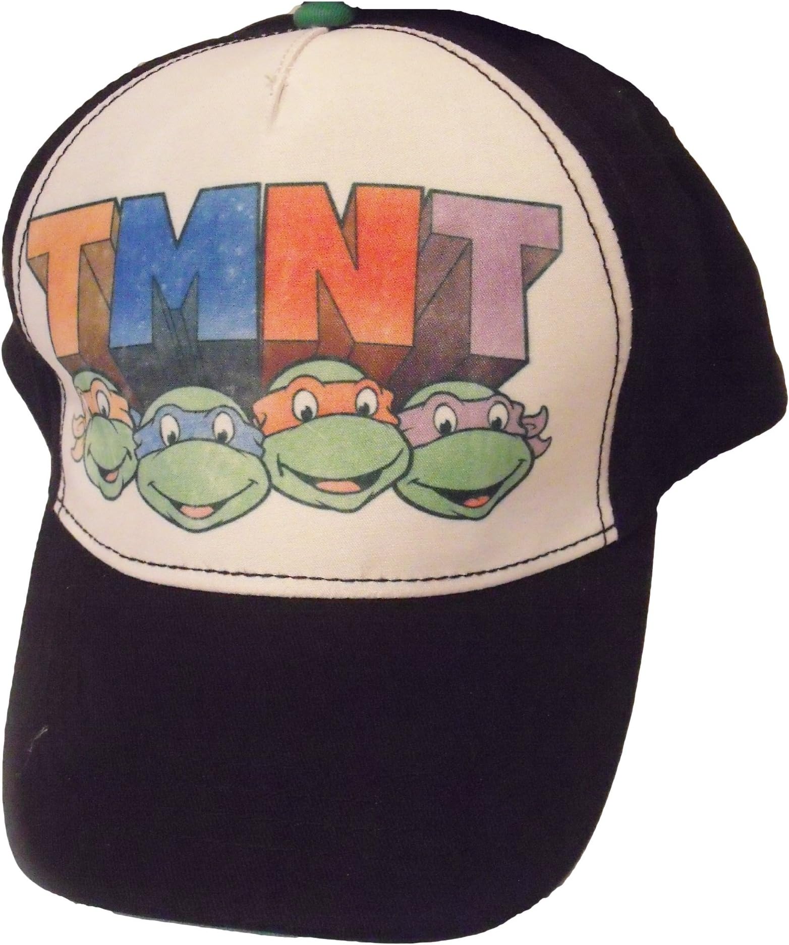 Teenage Mutant Ninja Turtles Faces Leo Donnie Boys Adjustable Baseball Hat Cap