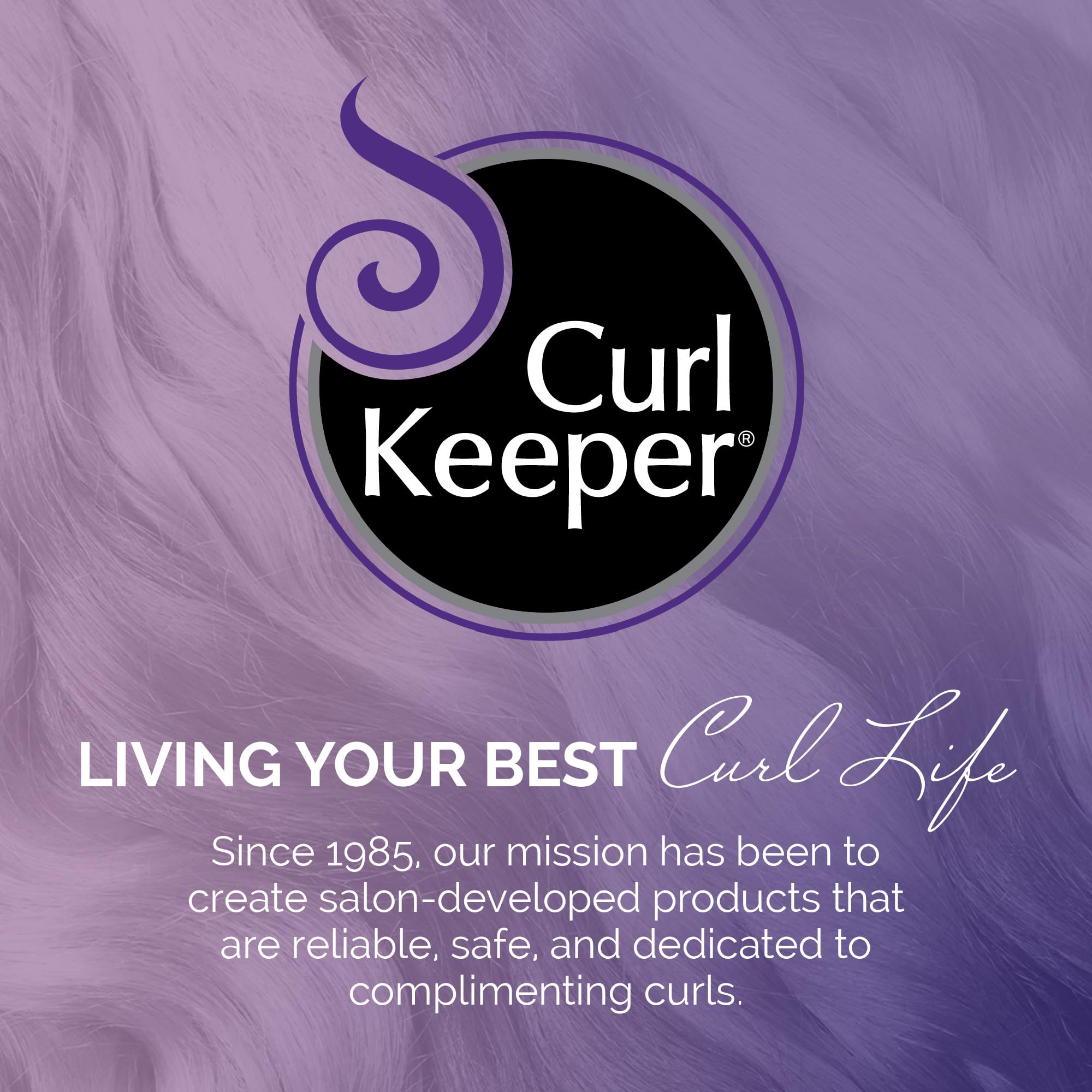 Curly Hair Solution - szybkoschnące rękawice do stylizacji (fioletowe)
