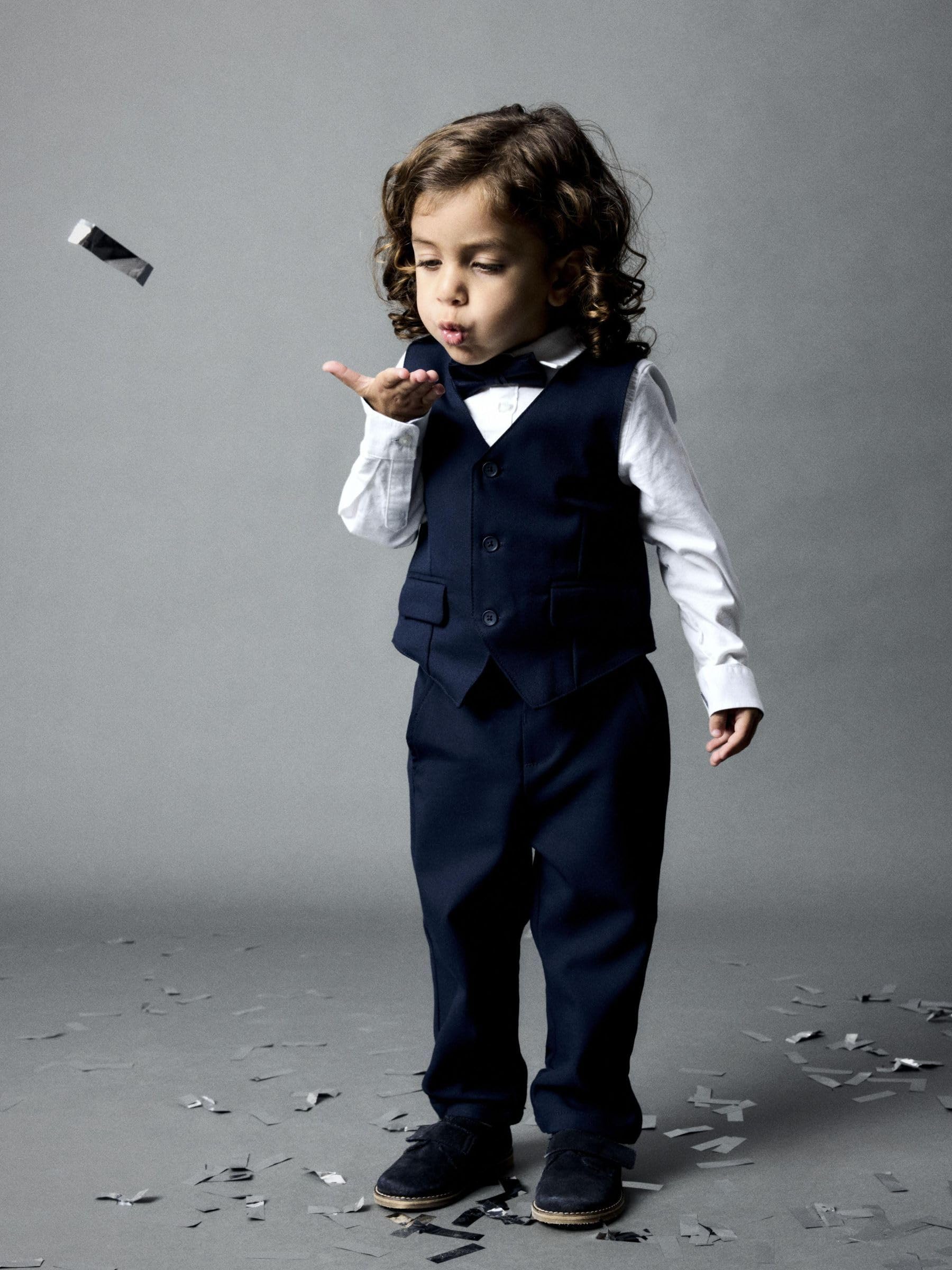 NAME IT Nmmrobino Vest UNB Chaleco de Punto para Niños