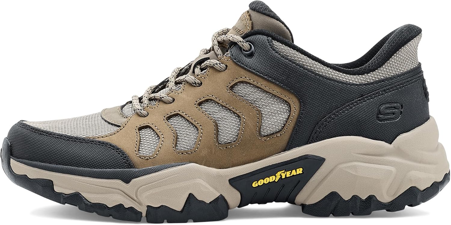 Skechers Men's USA Terraform - Jagger Leather Trail Lace Up Slip-Ins