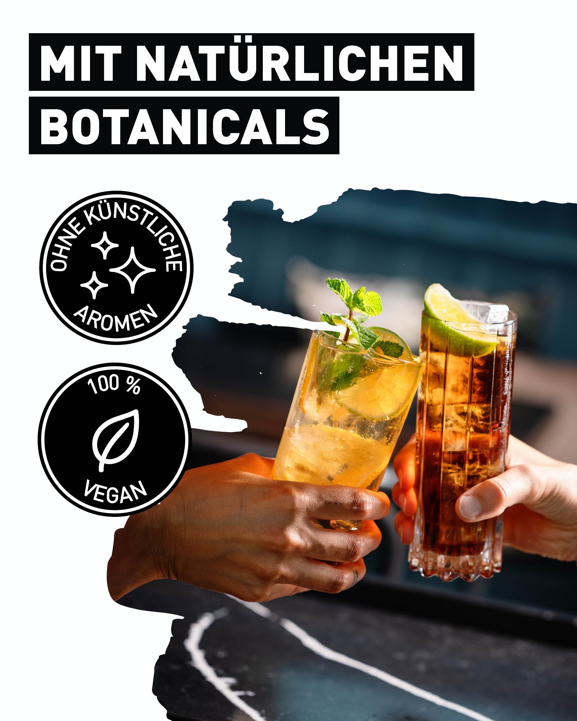 REBELS 0.0% Alkoholfreie Alternative Inspiriert von Whisky - Malt Blend - Doppelt Destilliert für Intensives Aroma - Vegan & Alkoholfrei - Zum Mixen für alkoholfreie Cocktails - 500 ml