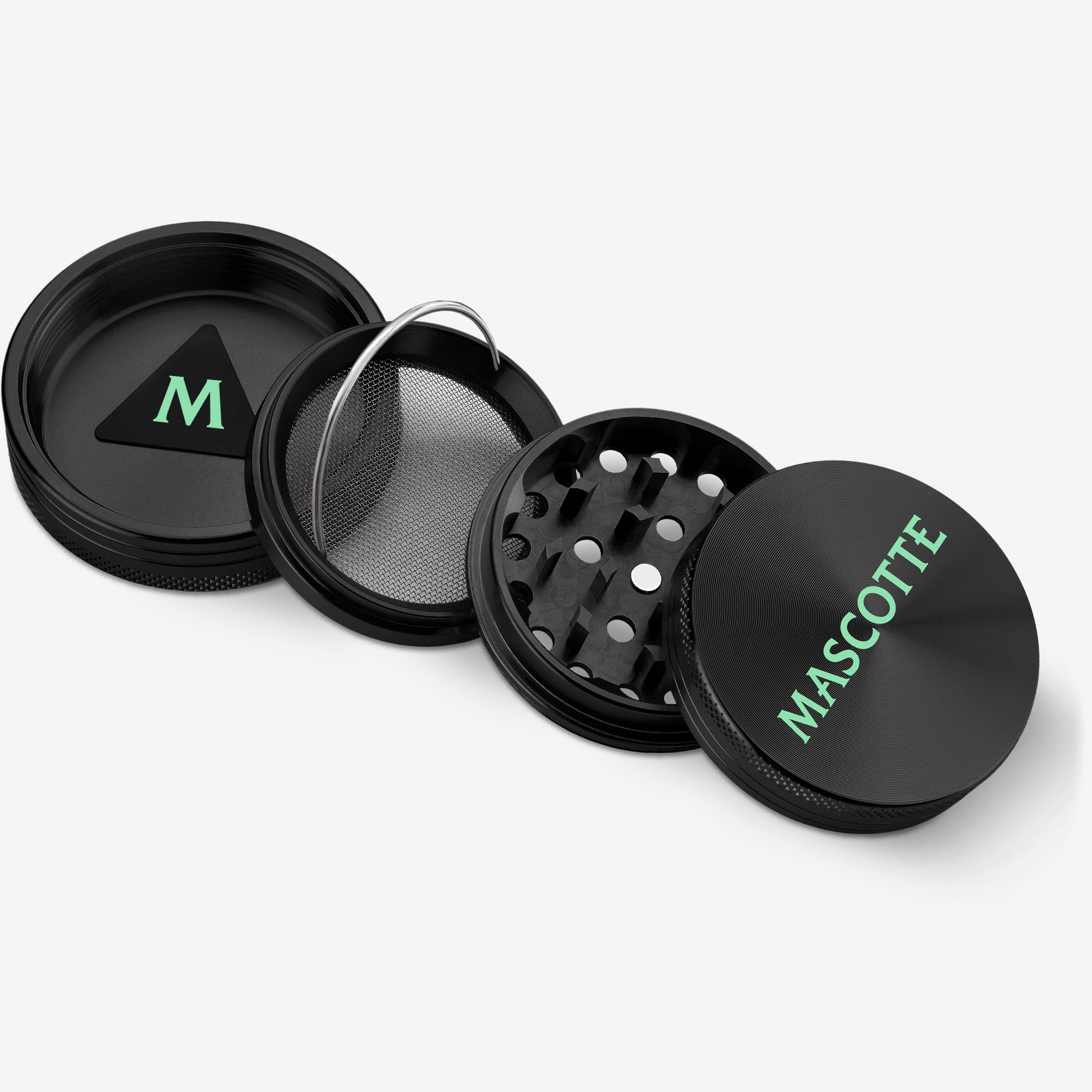 Moulin à épices magnétique silwy 2 pièces avec pads en gel nano-métal Moulin à épices magnétique silwy 2 pièces avec pads en gel nano-métal