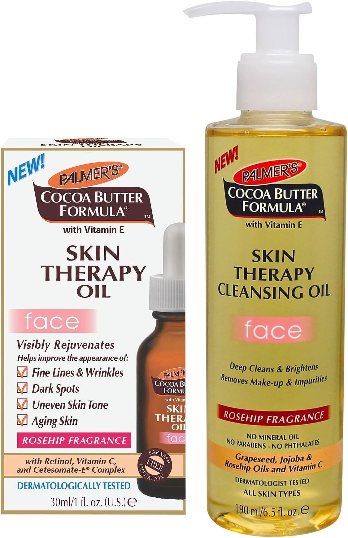 palmer's ultra gentle facial cleansing oil