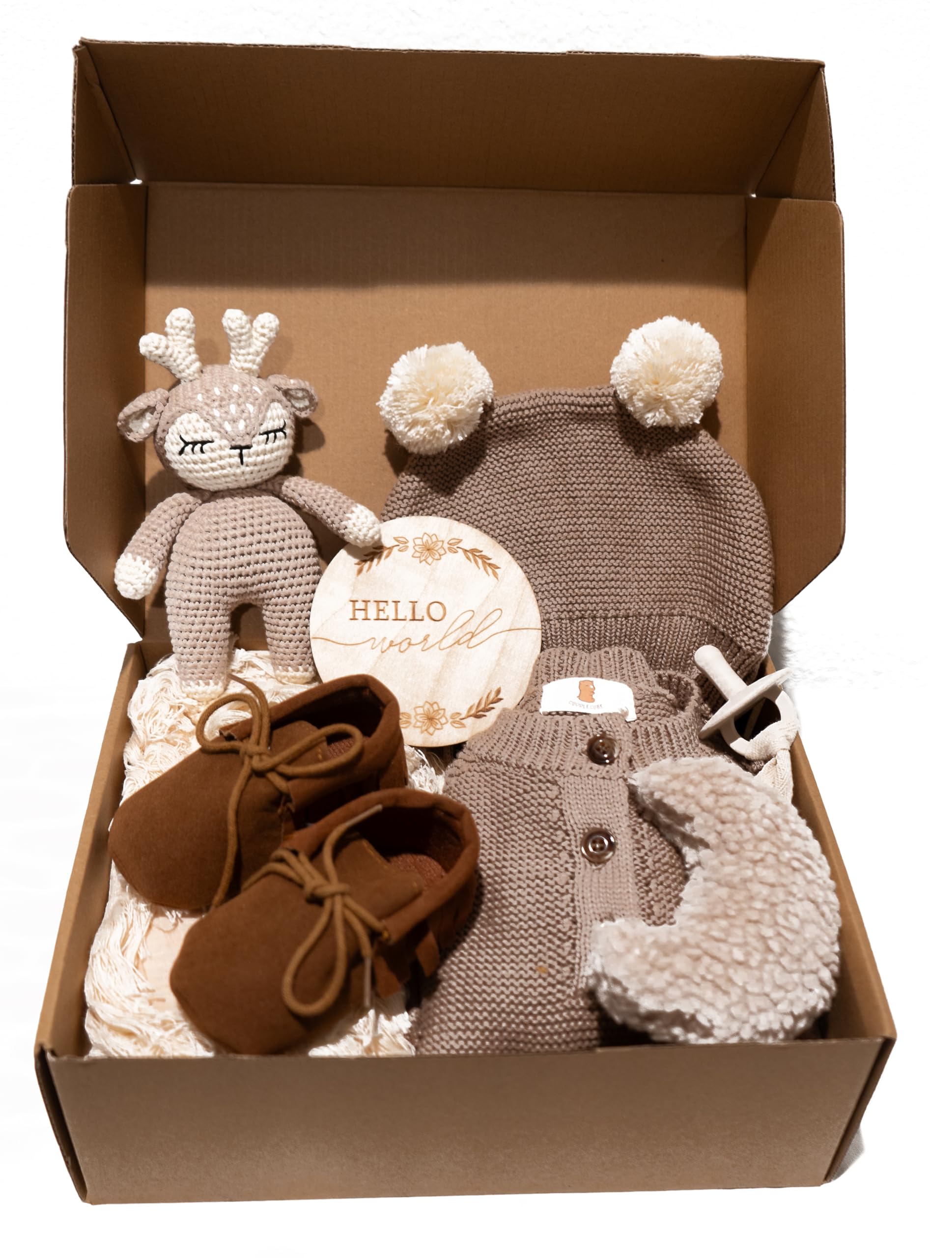 Baby Shower Gifts for Boys Girls - Baby Gift Basket for New Born Unique Baby Boy Gifts Baby