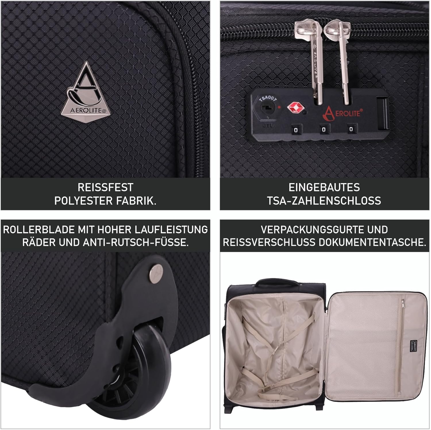 Aerolite 56x45x25 easyJet British Airways Jet2 Jamaica Ubuy