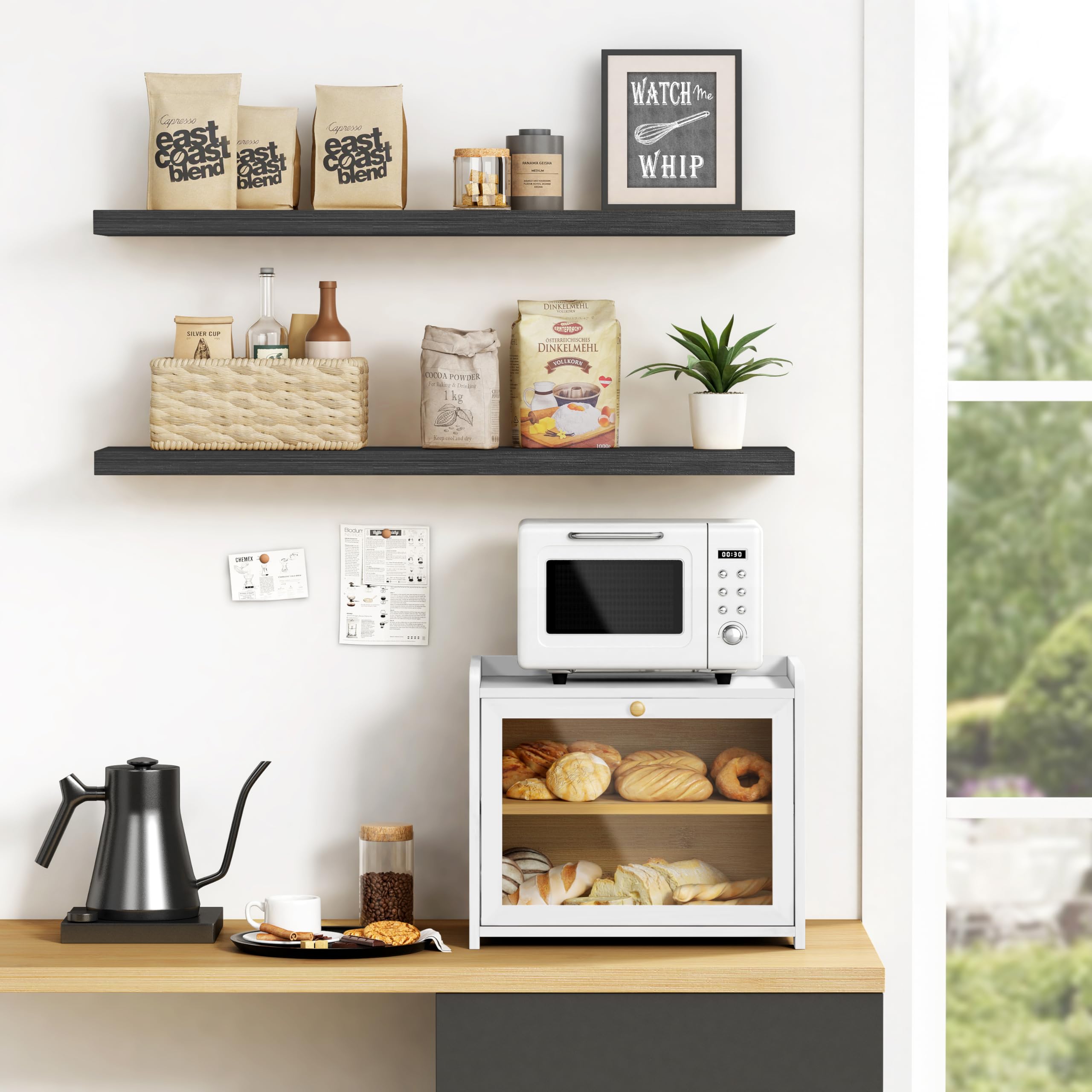 White Bread Box - Keep Bread Fresh! -5
