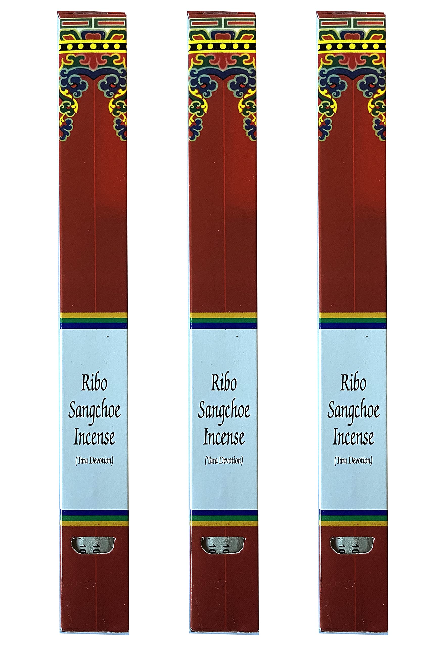 Incense Tibetan Tara Devotion (Ribo Sangcheo) 8.5" Length - 25 Sticks Per Pack