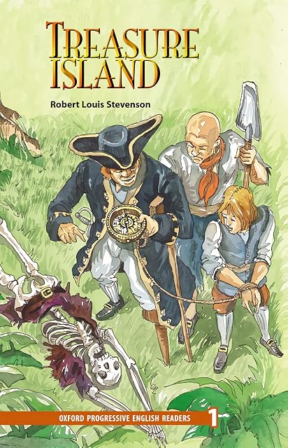 Portada de New Oxford Progressive English Readers 1. Treasure Island: 1400 Headwords
