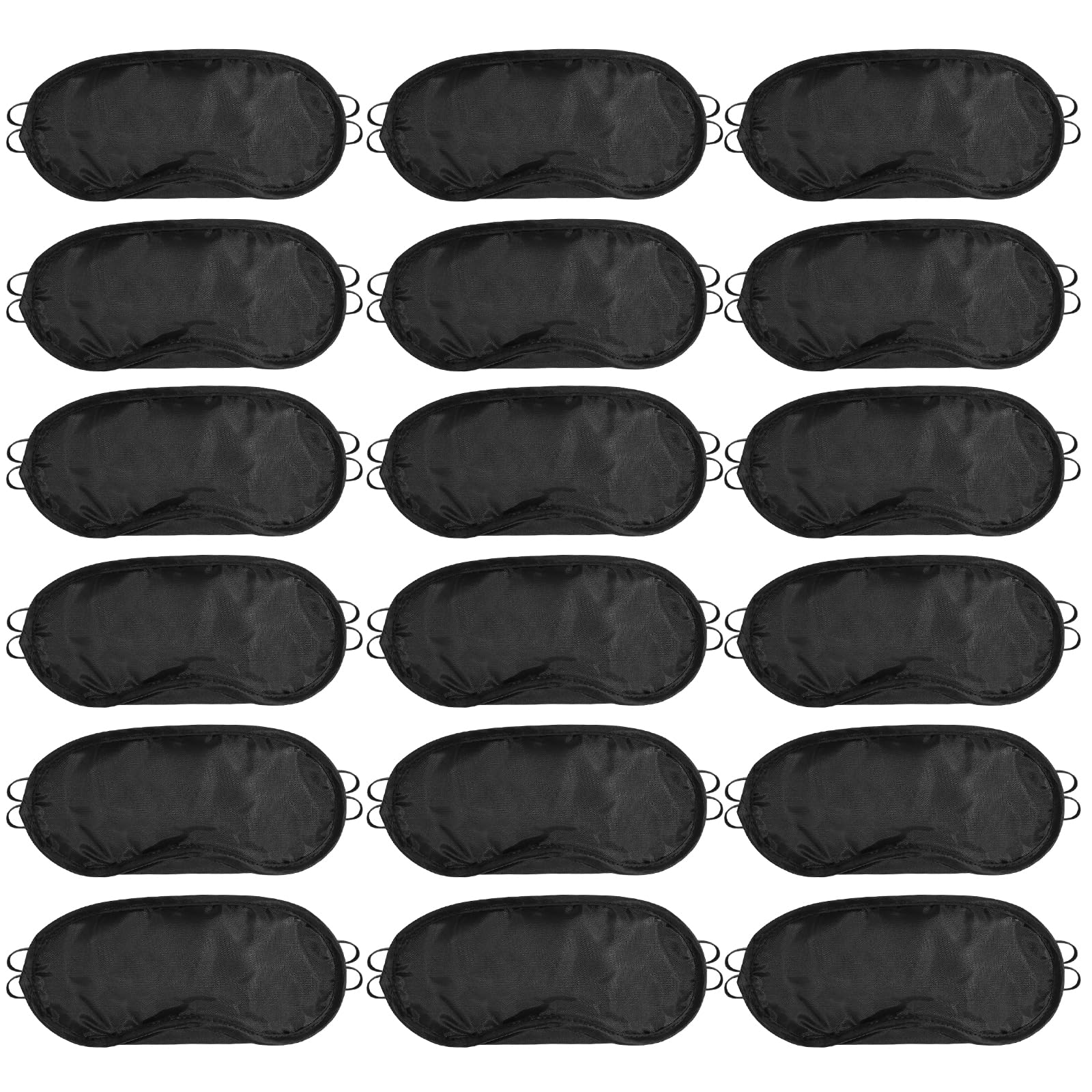 12 Pcs Mask Sleep Blindfold,with Nose Pad and Elastic Strap for Travel Sleep or Party Supplies