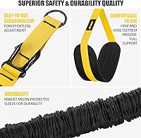 Vista 7 de Pull Up Assistance Bands 260lbs, Heavy Pull Up Bands Resistance Bands for Pull Ups Working Out with Feet Rest, Pull Up Bar Bands Assistance Bands