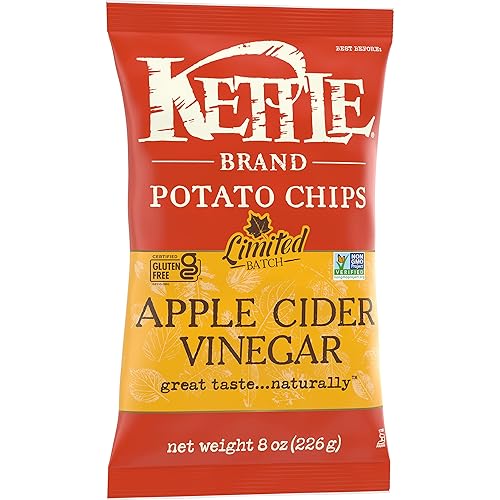 Vista 259 de Kettle Brand Papas fritas, papas fritas con ajo y parmesano, 7.5 onzas (paquete de 12)