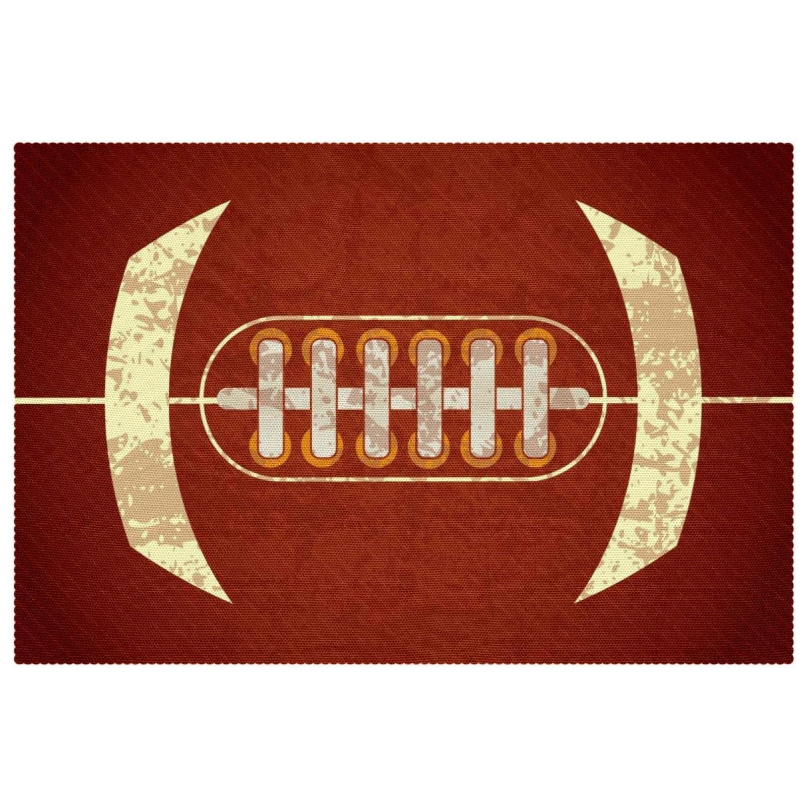 Set de table football américain de qualité supérieure pour dîne