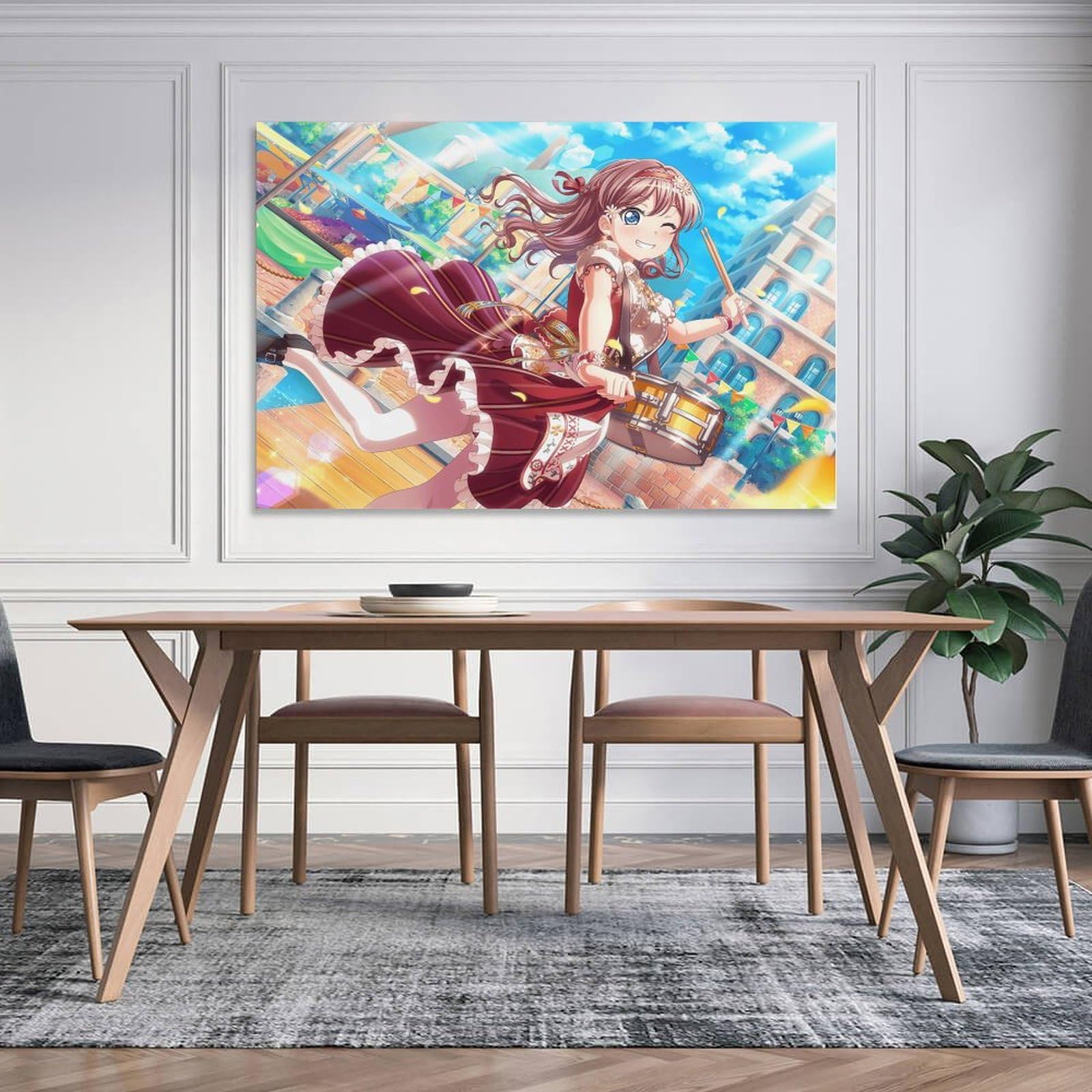 バンドリ 戸山香澄 花園たえ キャンバスアート