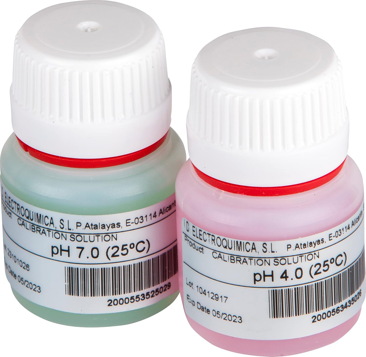 pH calibration solutions for Gre SCGPHP100