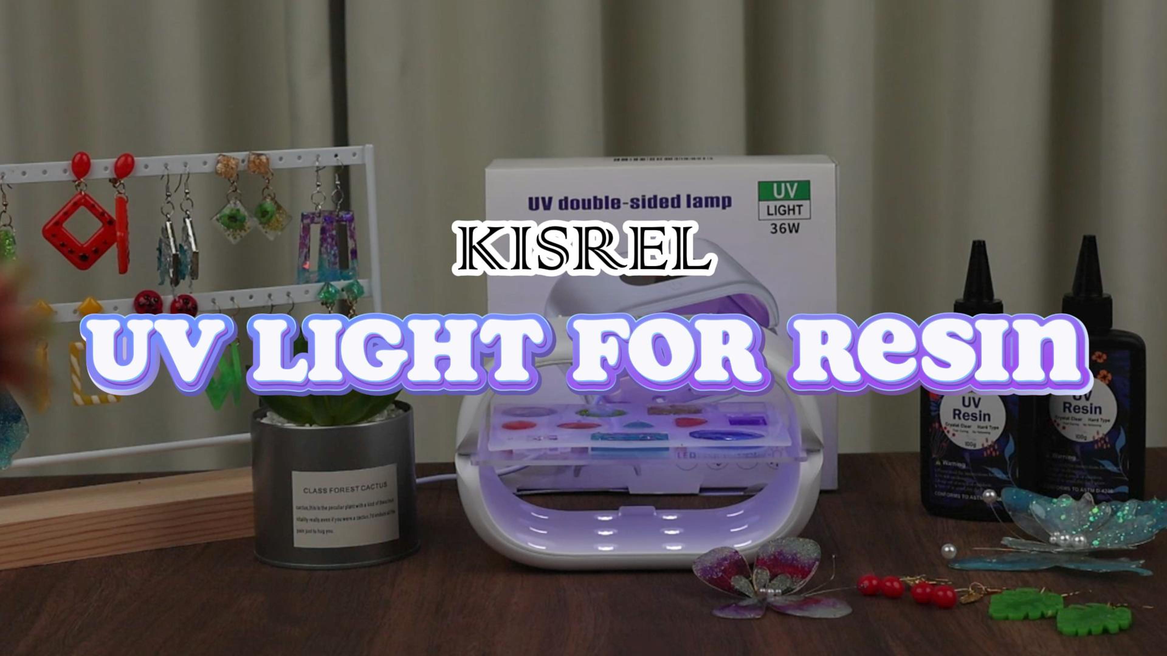 Amazon.com: KISREL UV Light for Resin, Large Double-Sided Light
