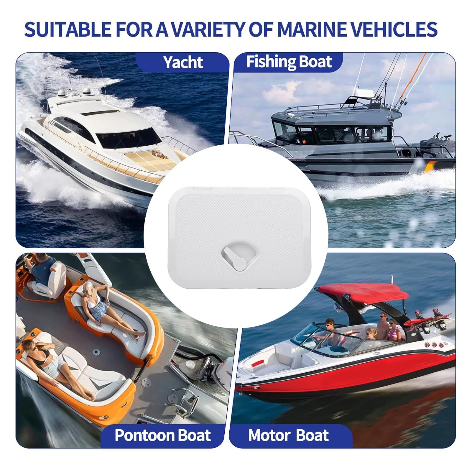 Tappo per Apertura Boat, Copertura Impermeabile ABS