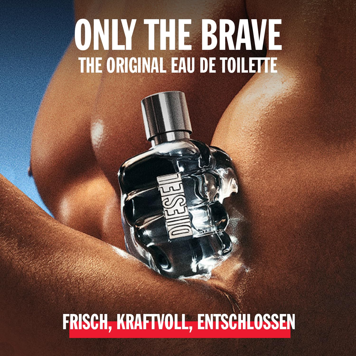 Diesel Only The Brave Eau de Toilette Set für Herren, EdT 35 ml & Deo Stick, frischer und würziger Herrenduft, orientalisch-holziges Parfum Set