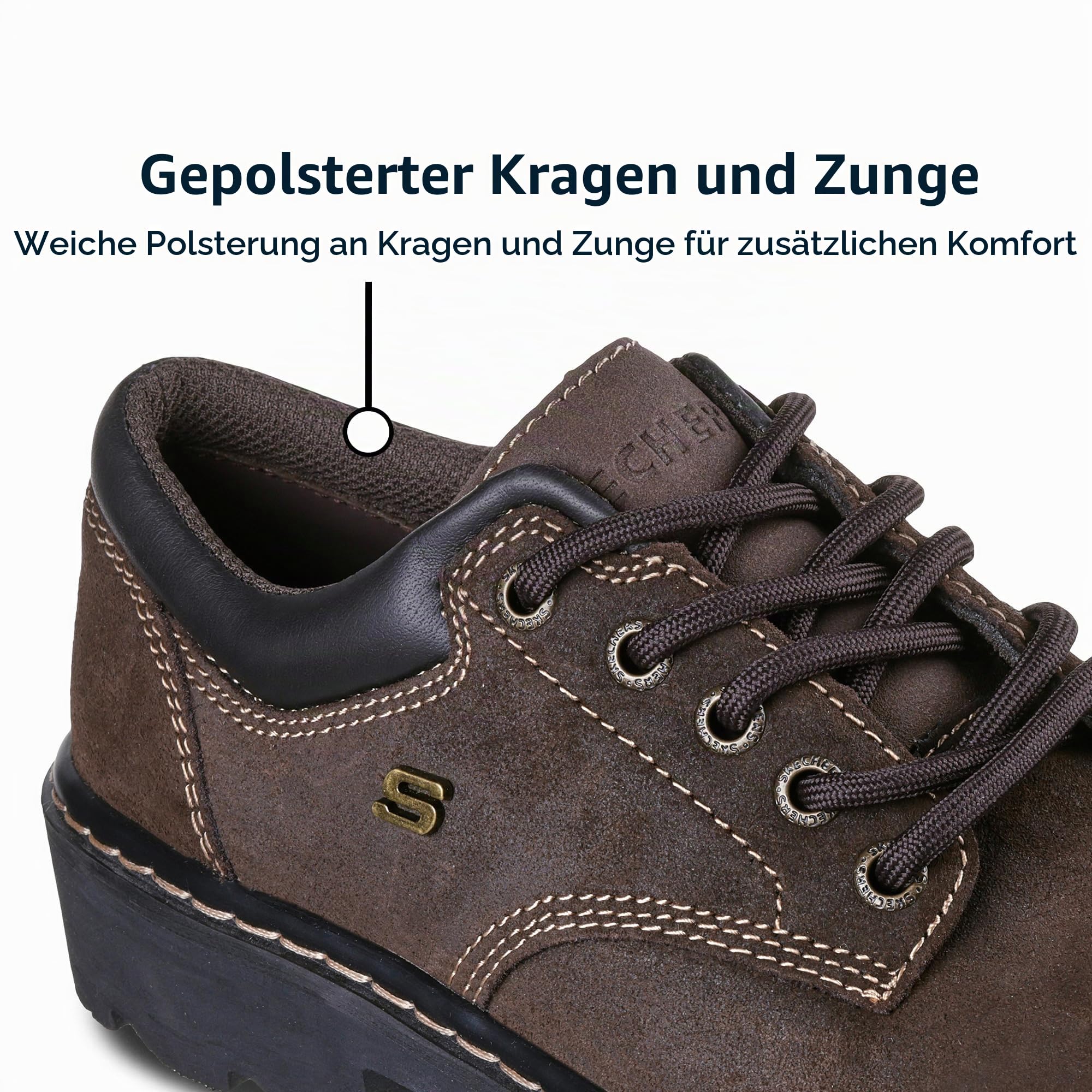 Skechers Parteien-Mate Oxford Schuh – Ansicht 3