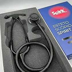 Estetoscópio Spirit MD Pro-Lite Adulto Black Edition