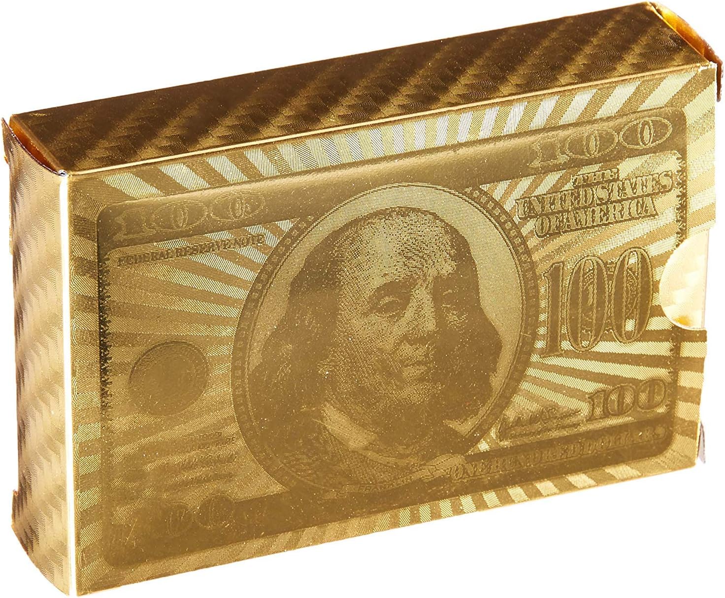 Generic Durable Waterproof Deck of 24K Gold Foil Playing Cards