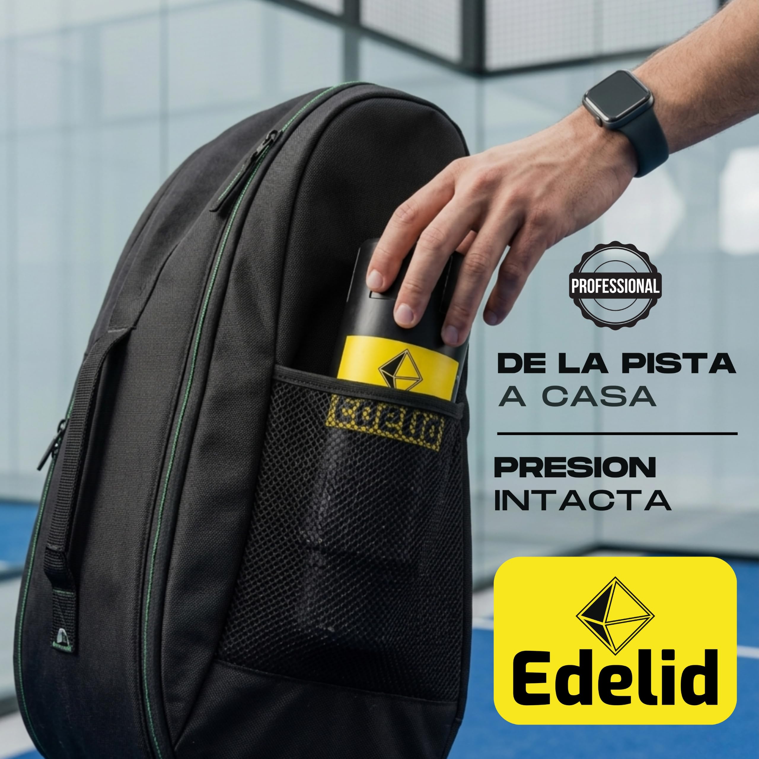 Presurizador Pelotas Padel y Tenis Ultra-Resistente