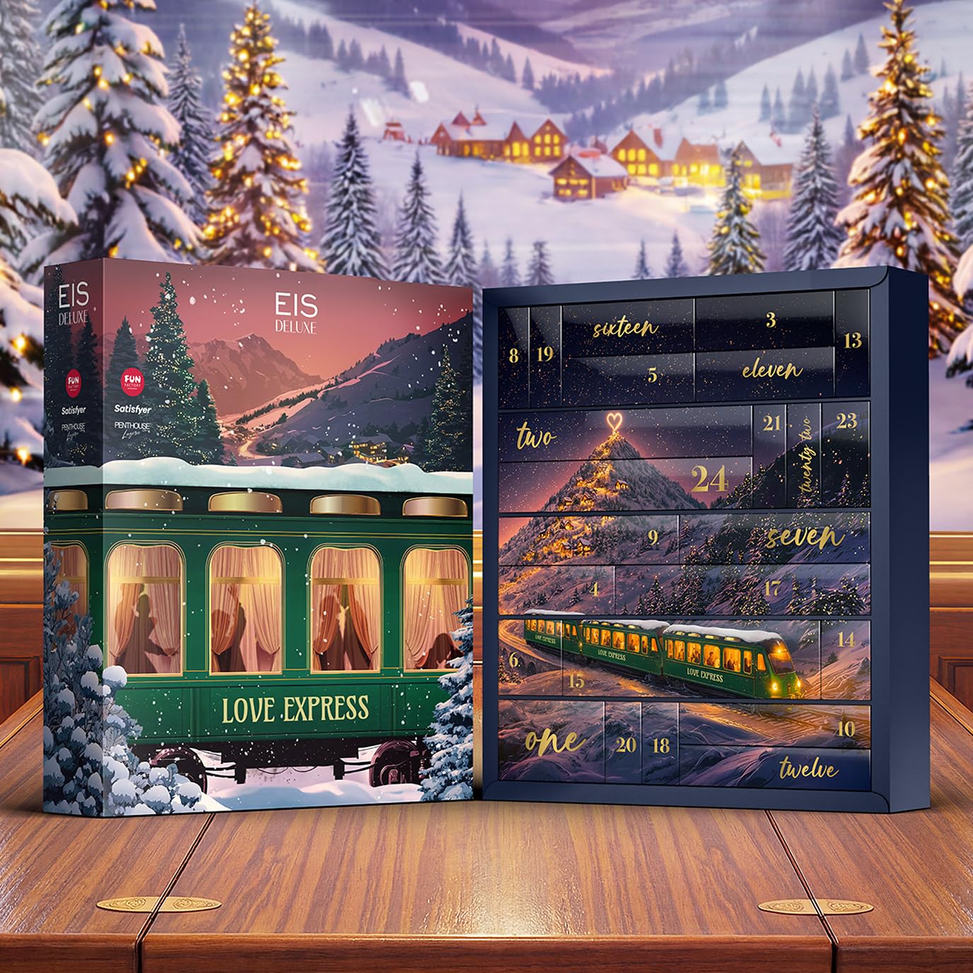 EIS Deluxe erotischer Adventskalender 2026 für Erwachsene Singles und Paare | Sex Shop | Erotik Set