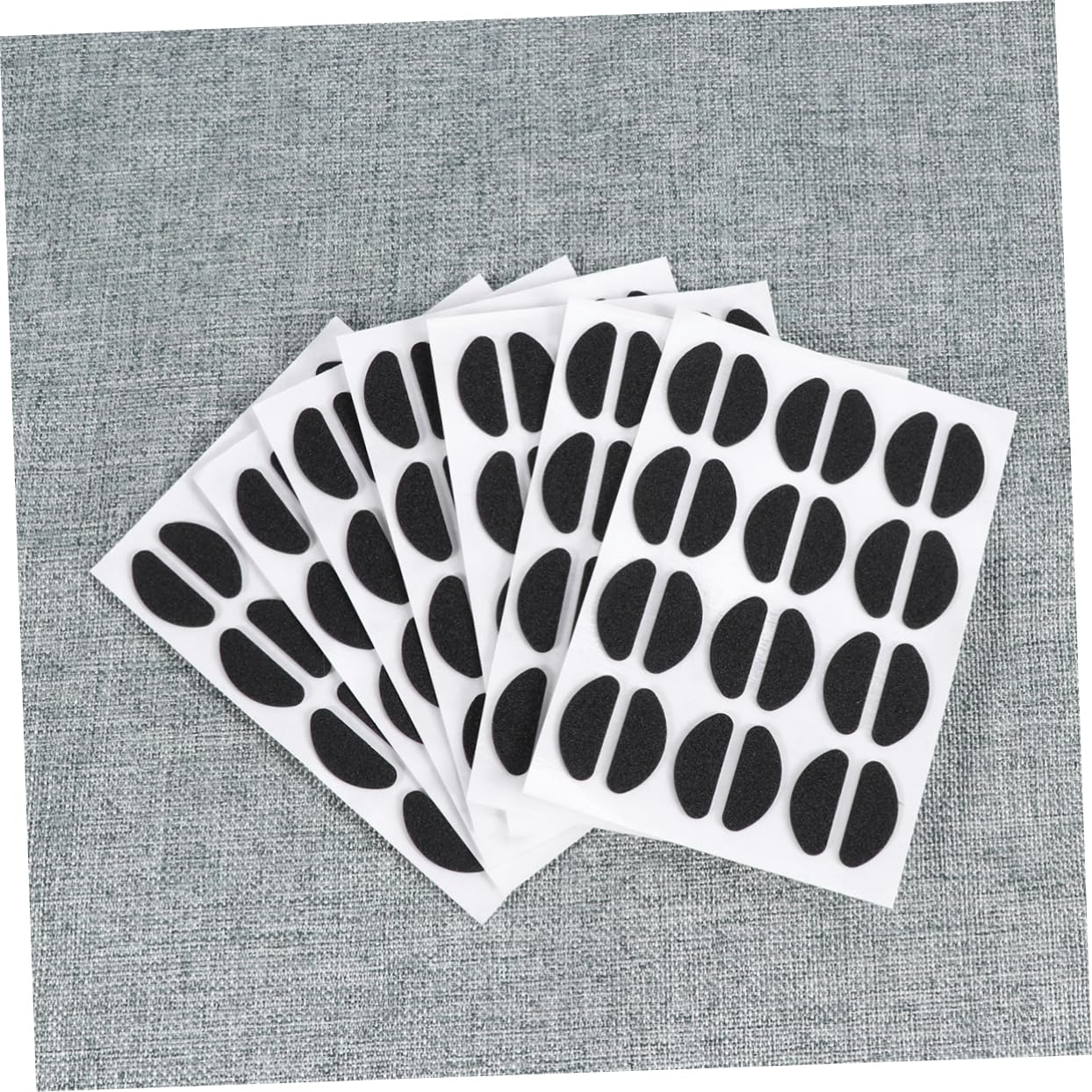 Healeved 3er-Set Selbstklebende Nasenpads Für Brillen Schwarz Bequeme Passform Für Brillengestelle 84 Paar X 3