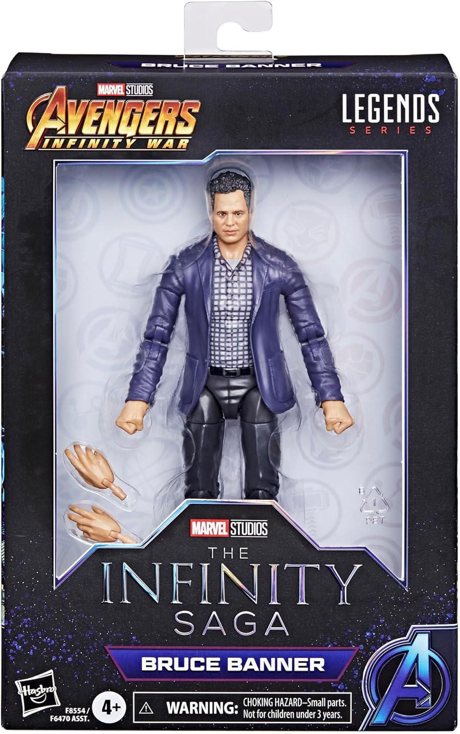 Hasbro Marvel Legends Series Bruce Banner, Avengers: Infinity War Collectible 6 Inch Action Figures, Marvel Legends Action Figures - Image 3