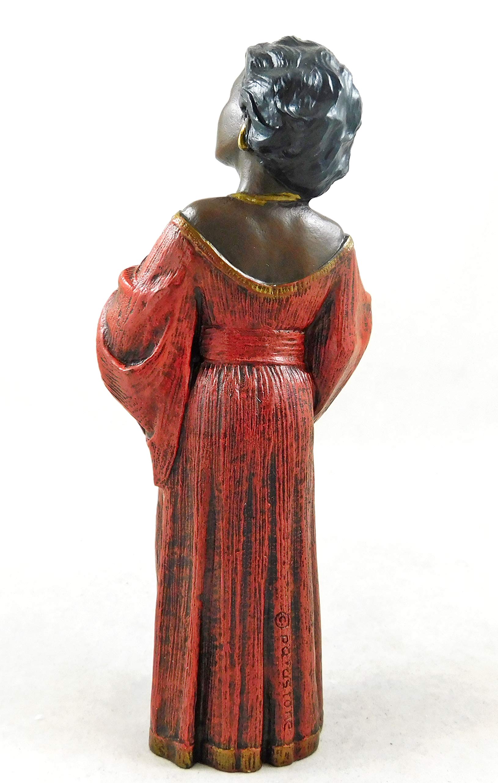 Parastone Singer Figurine Gospel Jazz Blues Female Vocalist Musician Statue Ornament - Image 4