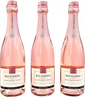 Espumante Don Guerino Brut Rosé Moscatel | Kit Com 3 Garrafas | Oferta