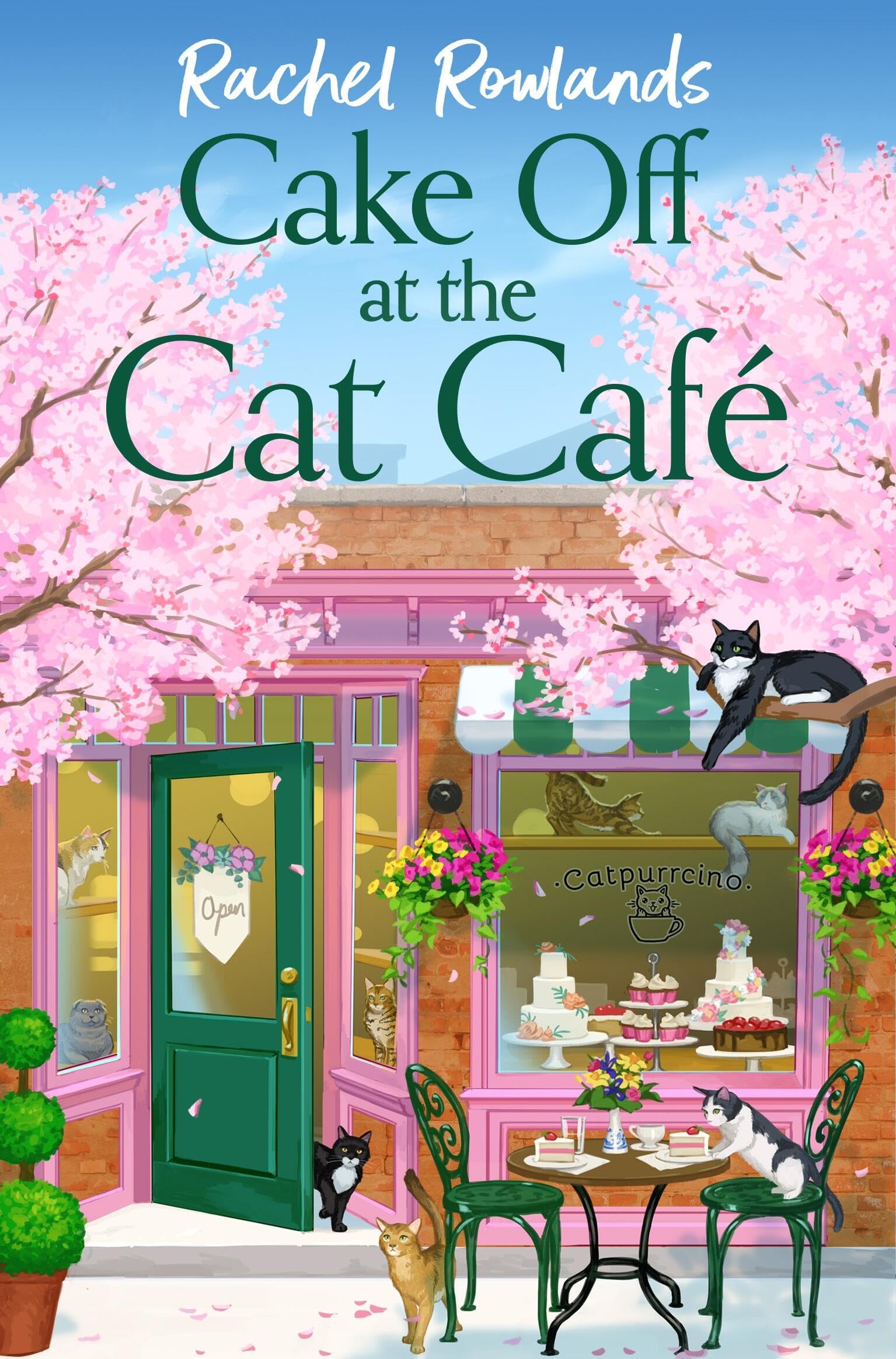 Cake Off at the Cat Cafe: A delicious and heartwarming enemies to lovers romance that is purr joy!