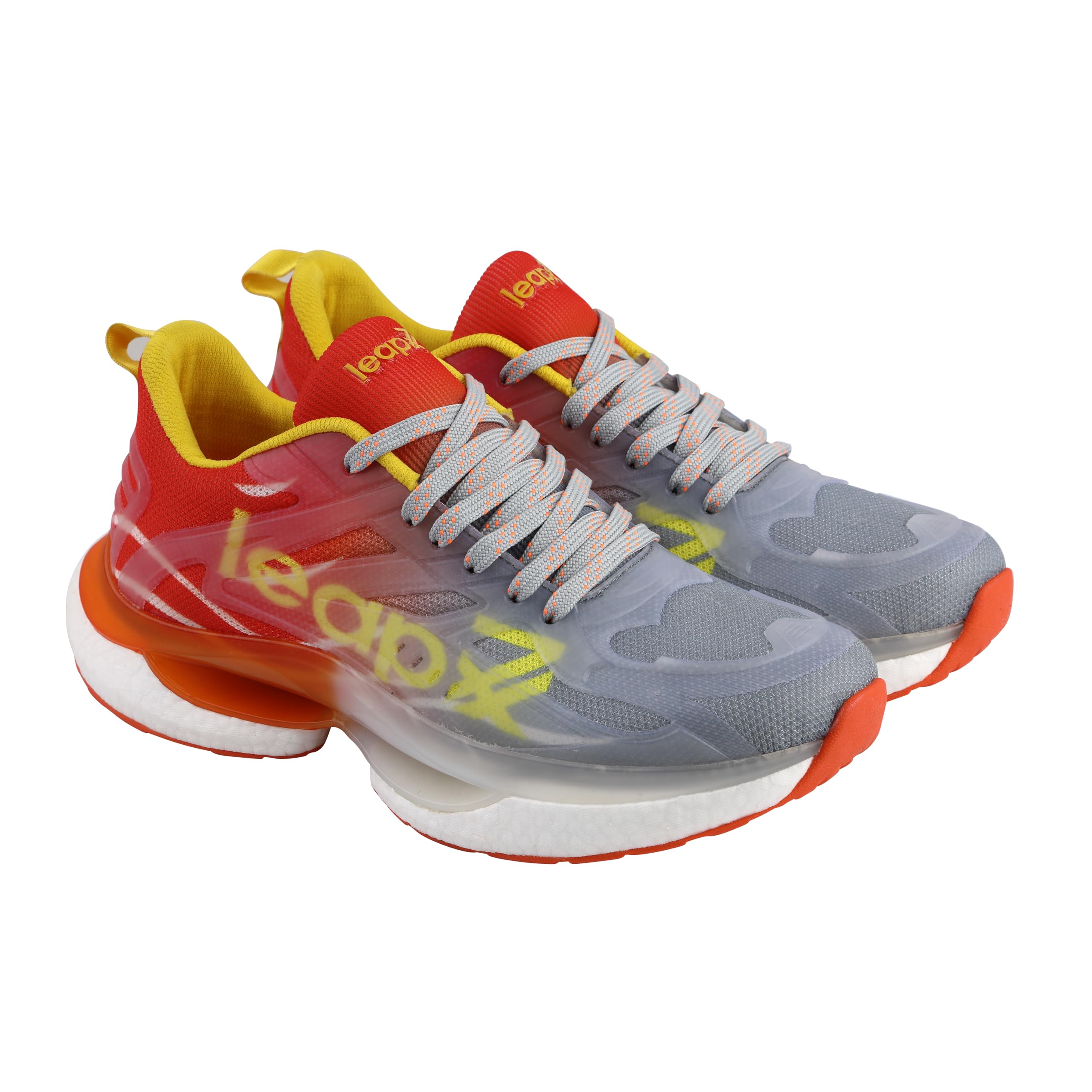 Liberty Leap7X RWM-01 Sports Running Shoes for Men with Knitted Upper | EVA Sole | Fit for Walking, Gym & Jogging | Quick-Wear Elastic Laces | Comfortable Footbed | Modern & Stylish (9 UK - Red) (B0D5H712N6) Amazon Price History, Amazon Price Tracker