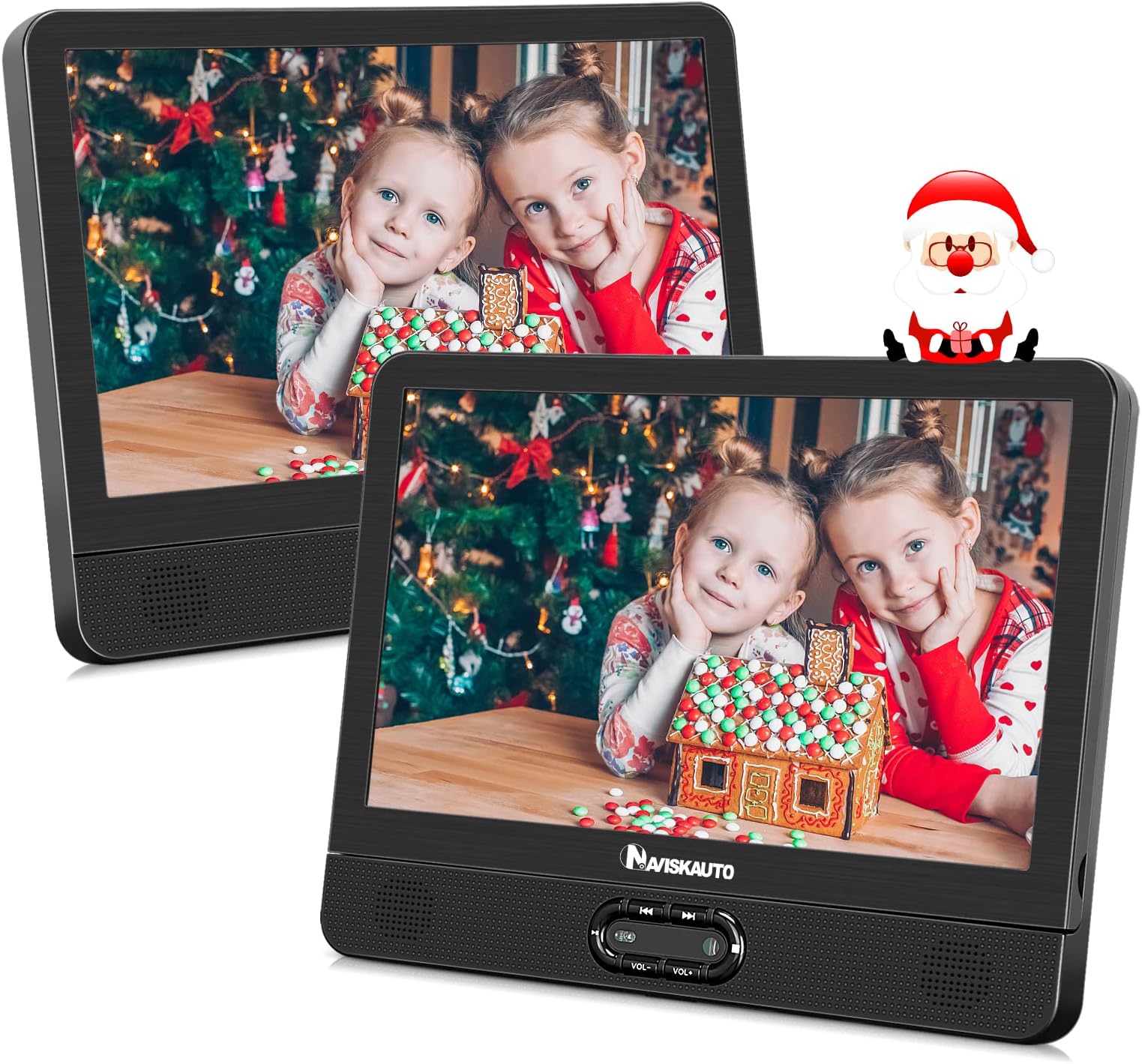 12" Dual Screen DVD Player